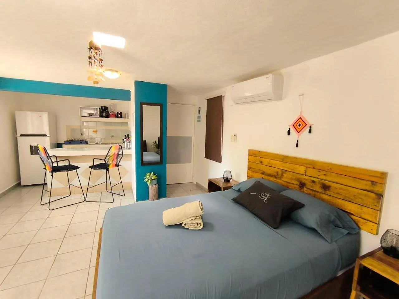 Comfy Studio Yaxkin On Downtown, 3 Block Away From Sea And Sunsets Cozumel 0*,